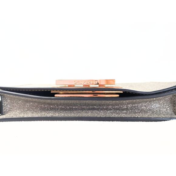 NWOT Zac Posen Glitter Evening Clutch - Picture 4 of 5